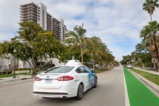Ford Autonomous Vehicle Testing in Miami